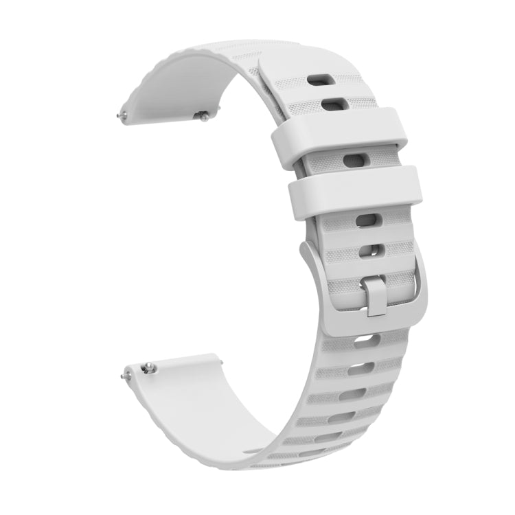 For Huawei Watch 4 / 4 Pro Wavy Dot Pattern Solid Color Silicone Watch Band