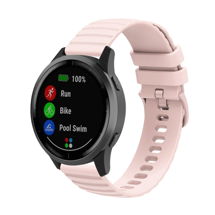 For Huawei Watch 4 / 4 Pro Wavy Dot Pattern Solid Color Silicone Watch Band