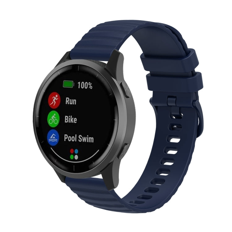 For Huawei Watch 4 / 4 Pro Wavy Dot Pattern Solid Color Silicone Watch Band