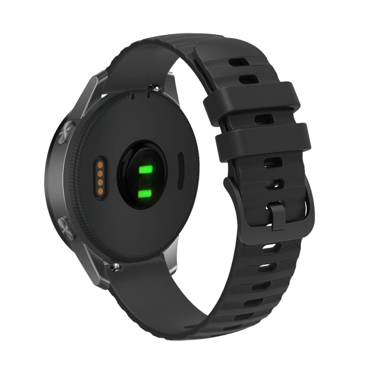 For Huawei Watch 4 / 4 Pro Wavy Dot Pattern Solid Color Silicone Watch Band