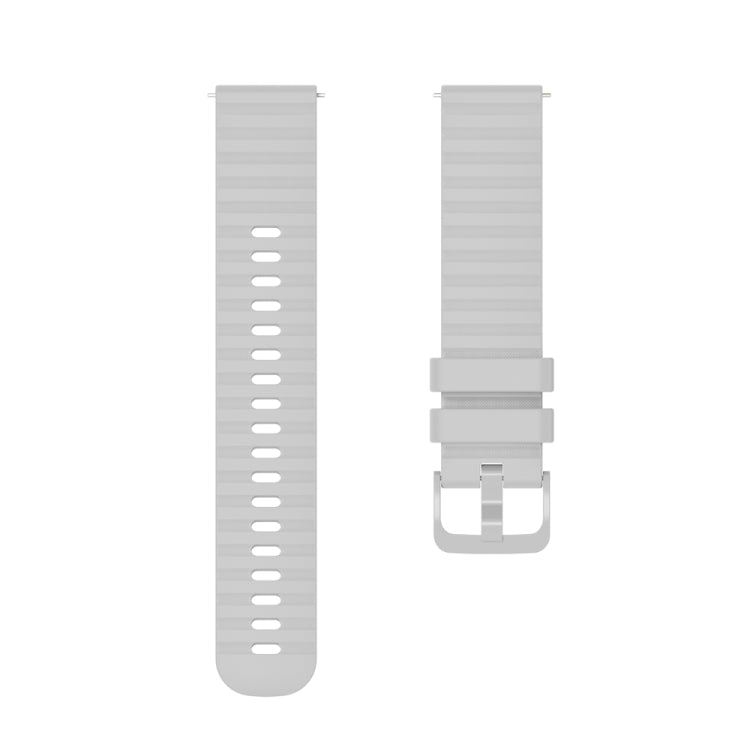 For Huawei Watch 4 / 4 Pro Wavy Dot Pattern Solid Color Silicone Watch Band