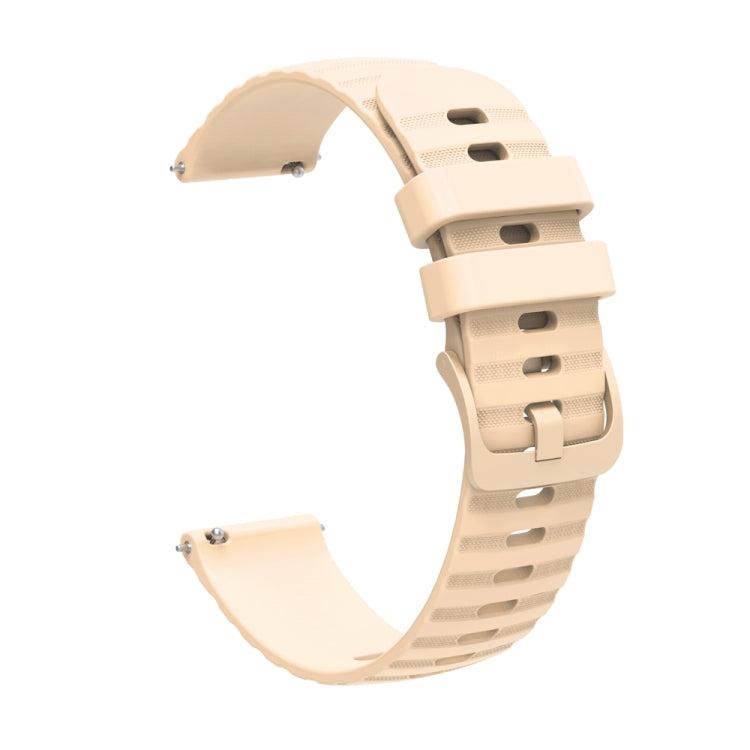 For Huawei Watch 4 / 4 Pro Wavy Dot Pattern Solid Color Silicone Watch Band