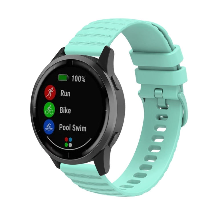 For Huawei Watch 4 / 4 Pro Wavy Dot Pattern Solid Color Silicone Watch Band