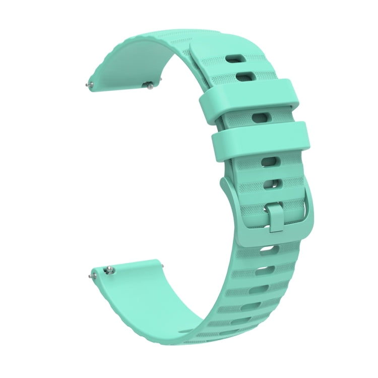 For Huawei Watch 4 / 4 Pro Wavy Dot Pattern Solid Color Silicone Watch Band