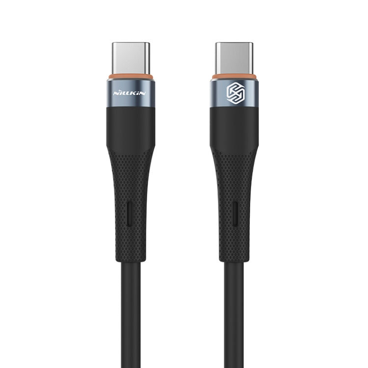 Nillkin 2.4A USB-C/Type-C to USB-C/Type-C Silicone Data Cable, Length: 1.2m