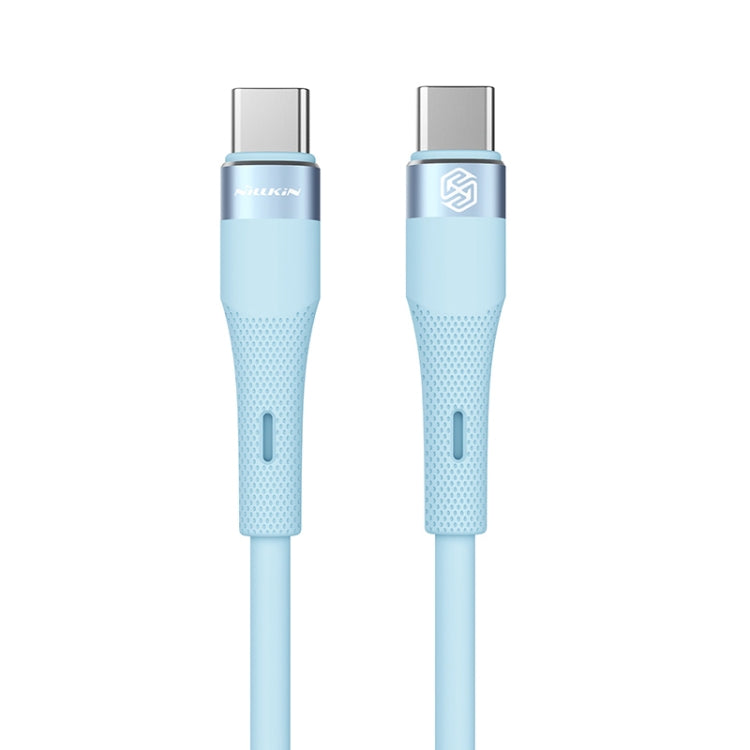 Nillkin 2.4A USB-C/Type-C to USB-C/Type-C Silicone Data Cable, Length: 1.2m