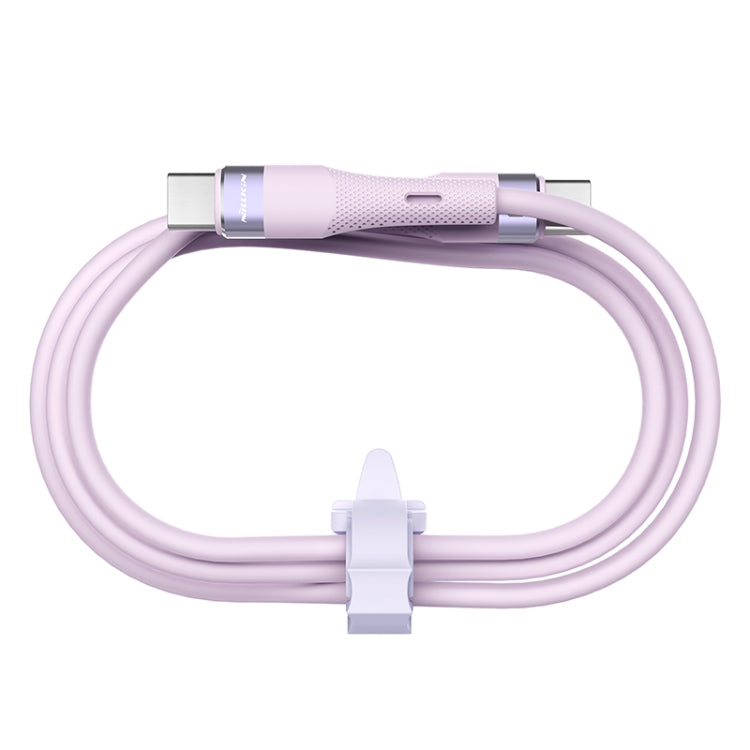 Nillkin 2.4A USB-C/Type-C to USB-C/Type-C Silicone Data Cable, Length: 1.2m