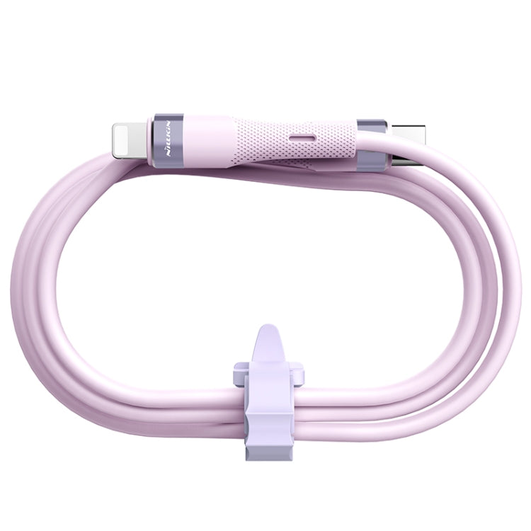 Nillkin 2.4A USB-C/Type-C to 8 Pin Silicone Data Cable, Length: 1.2m