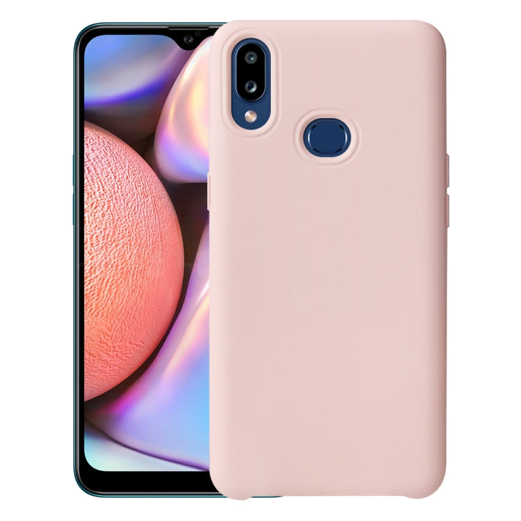 For Samsung Galaxy A10s Shockproof Silicone + TPU Protective Case