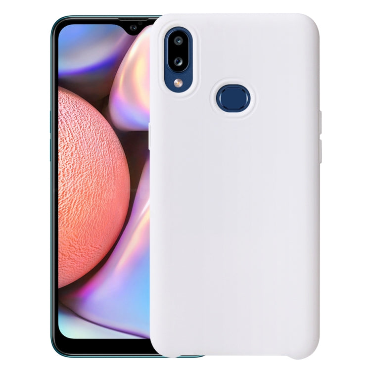 For Samsung Galaxy A10s Shockproof Silicone + TPU Protective Case