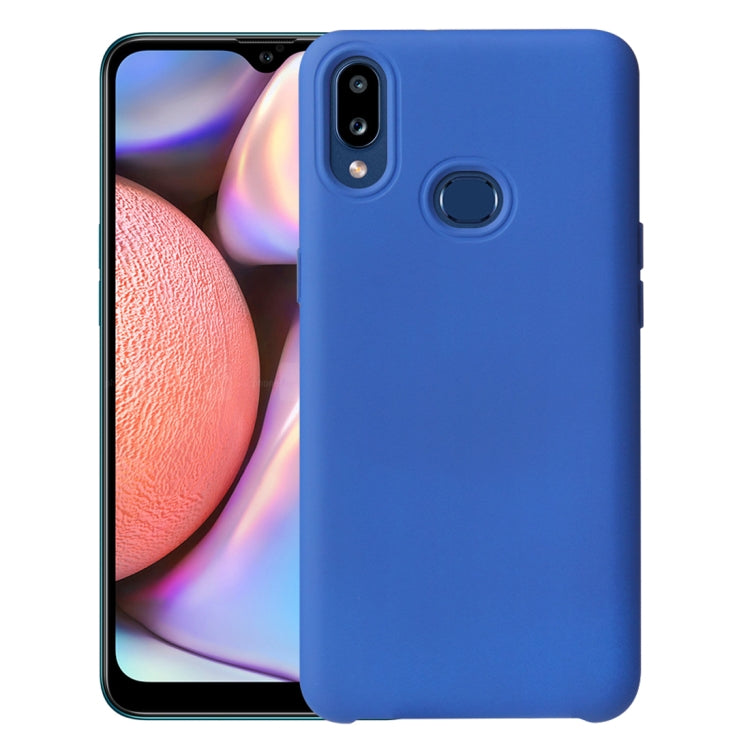 For Samsung Galaxy A10s Shockproof Silicone + TPU Protective Case