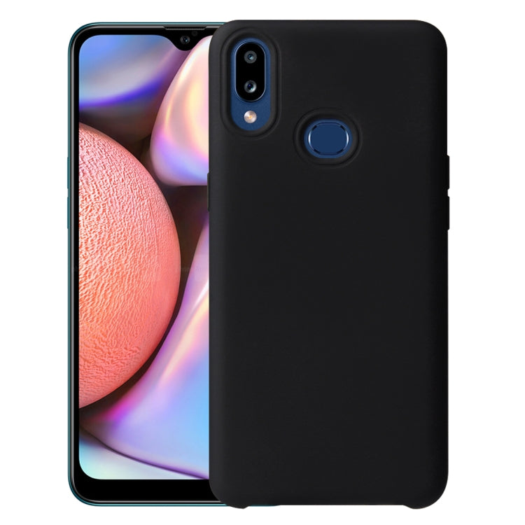 For Samsung Galaxy A10s Shockproof Silicone + TPU Protective Case