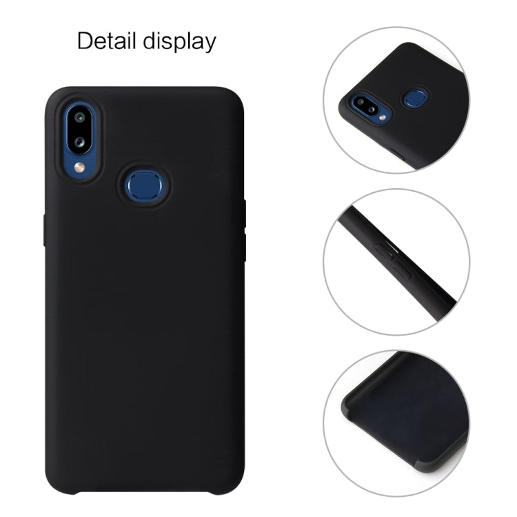 For Samsung Galaxy A10s Shockproof Silicone + TPU Protective Case