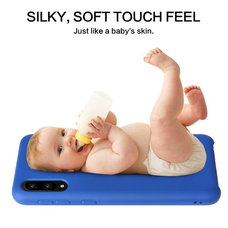 For Samsung Galaxy A20s Shockproof Silicone + TPU Protective Case