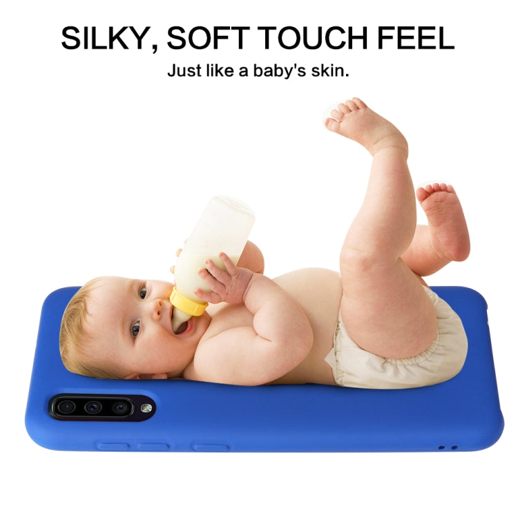 For Samsung Galaxy A30s Shockproof Silicone + TPU Protective Case