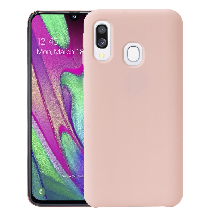 For Samsung Galaxy A40 Shockproof Silicone + TPU Protective Case
