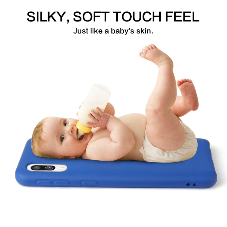 For Samsung Galaxy A40 Shockproof Silicone + TPU Protective Case