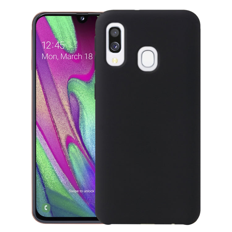 For Samsung Galaxy A40 Shockproof Silicone + TPU Protective Case