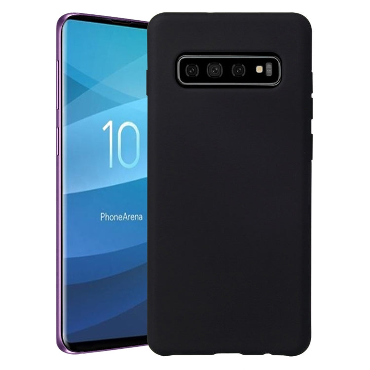 For Samsung Galaxy S10+ Shockproof Silicone + TPU Protective Case