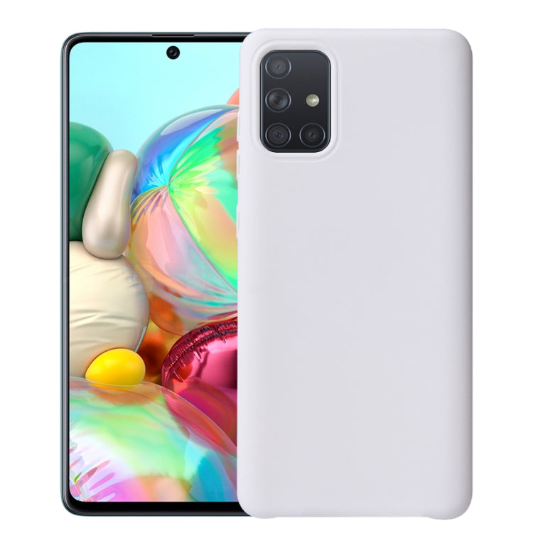 For Samsung Galaxy A71 Shockproof Silicone + TPU Protective Case