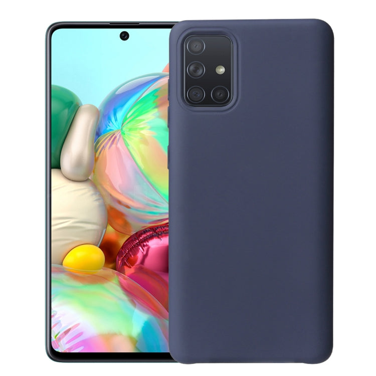 For Samsung Galaxy A71 Shockproof Silicone + TPU Protective Case