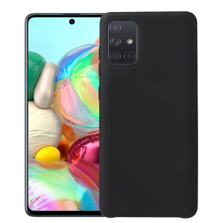 For Samsung Galaxy A71 Shockproof Silicone + TPU Protective Case
