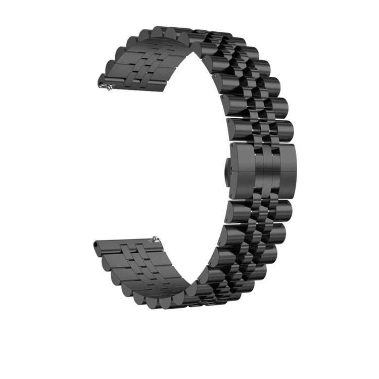 For Huawei Watch 4 / 4 Pro Five Bead Stainless Steel Watch Band