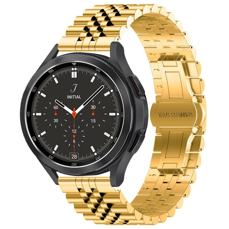 For Huawei Watch 4 / 4 Pro Five Bead Stainless Steel Watch Band