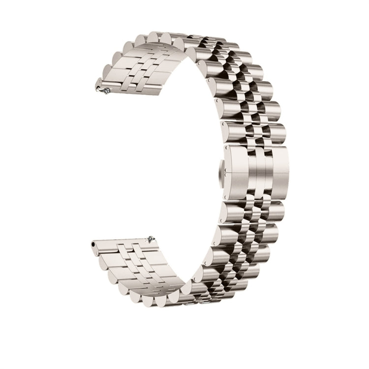 For Huawei Watch 4 / 4 Pro Five Bead Stainless Steel Watch Band