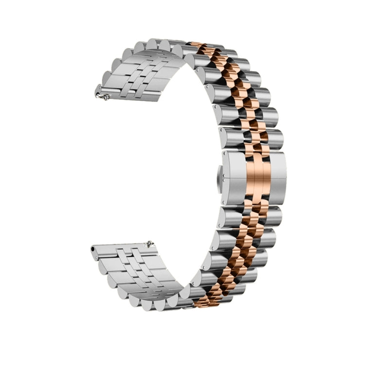 For Huawei Watch 4 / 4 Pro Five Bead Stainless Steel Watch Band