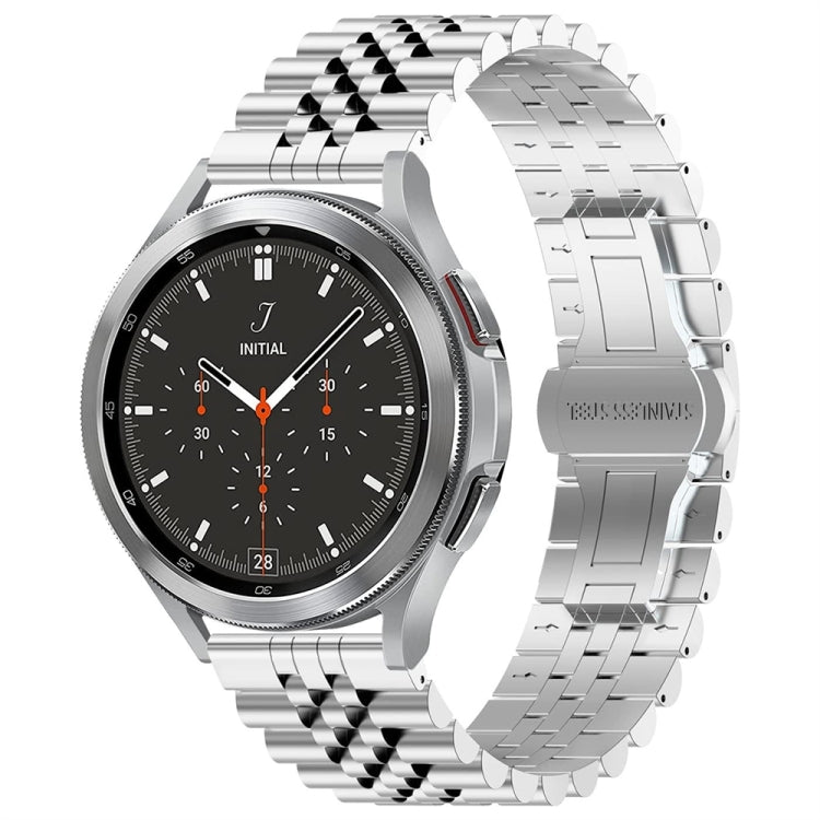 For Huawei Watch 4 / 4 Pro Five Bead Stainless Steel Watch Band