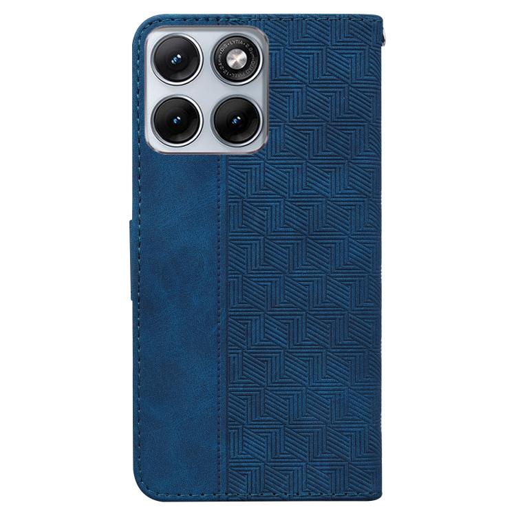 For Motorola Edge 70 Fusion 5G Geometric Embossed Leather Phone Case
