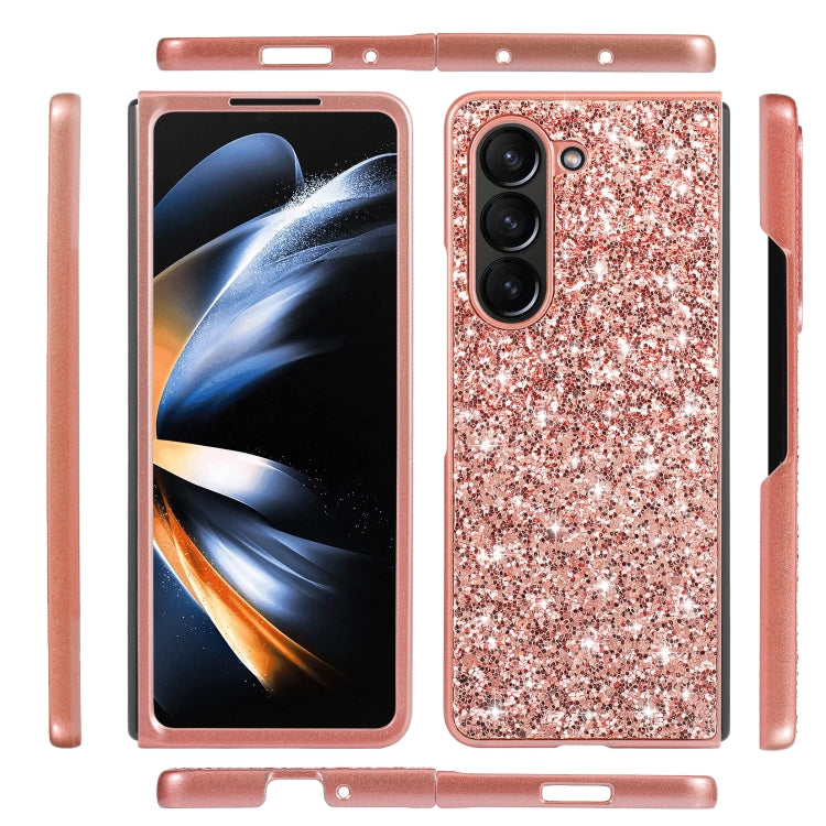 For Samsung Galaxy Z Fold6 Glitter Powder Shockproof TPU Phone Case