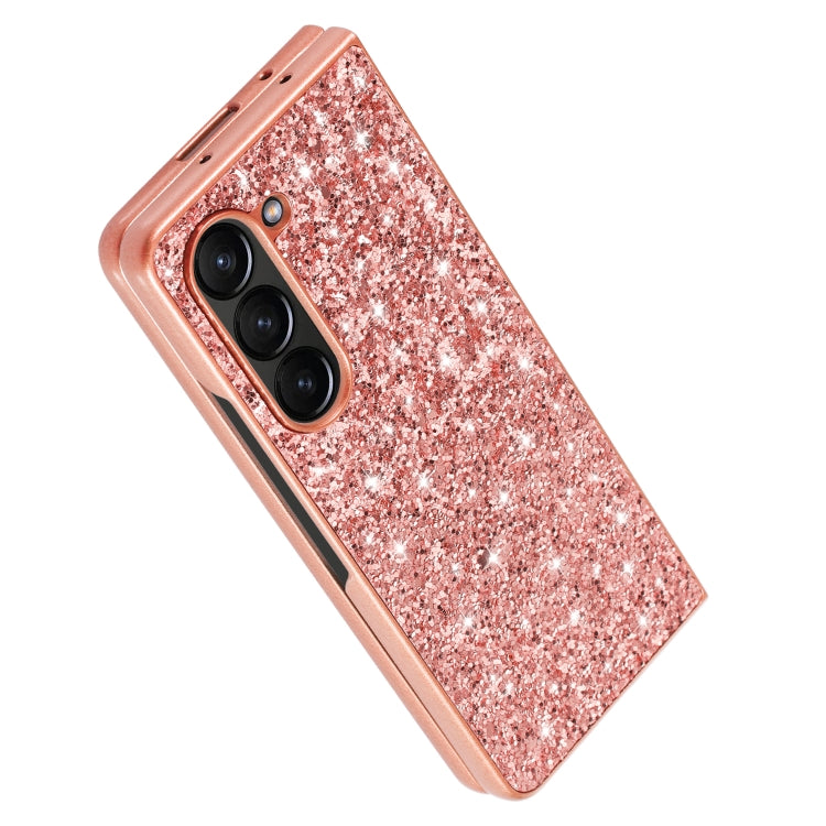 For Samsung Galaxy Z Fold6 Glitter Powder Shockproof TPU Phone Case