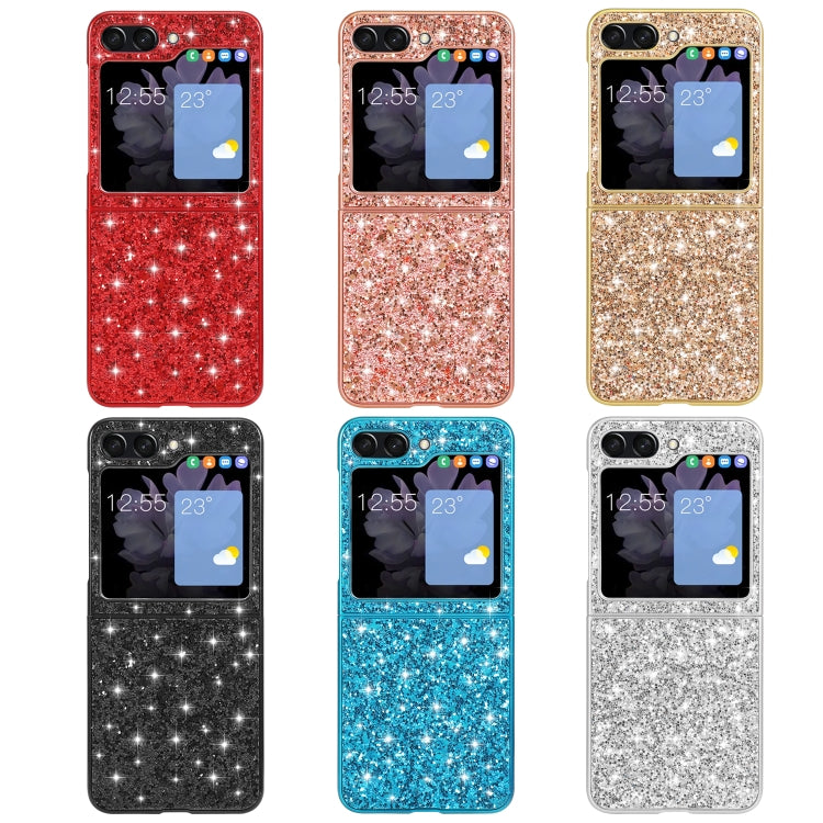For Samsung Galaxy Z Flip6 / Flip7 FE Glitter Powder Shockproof TPU Phone Case