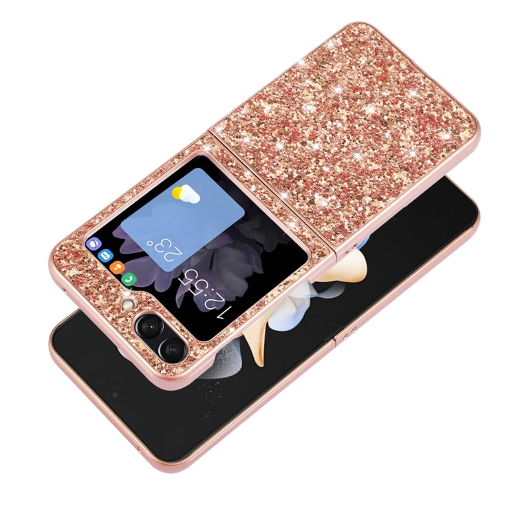 For Samsung Galaxy Z Flip6 / Flip7 FE Glitter Powder Shockproof TPU Phone Case