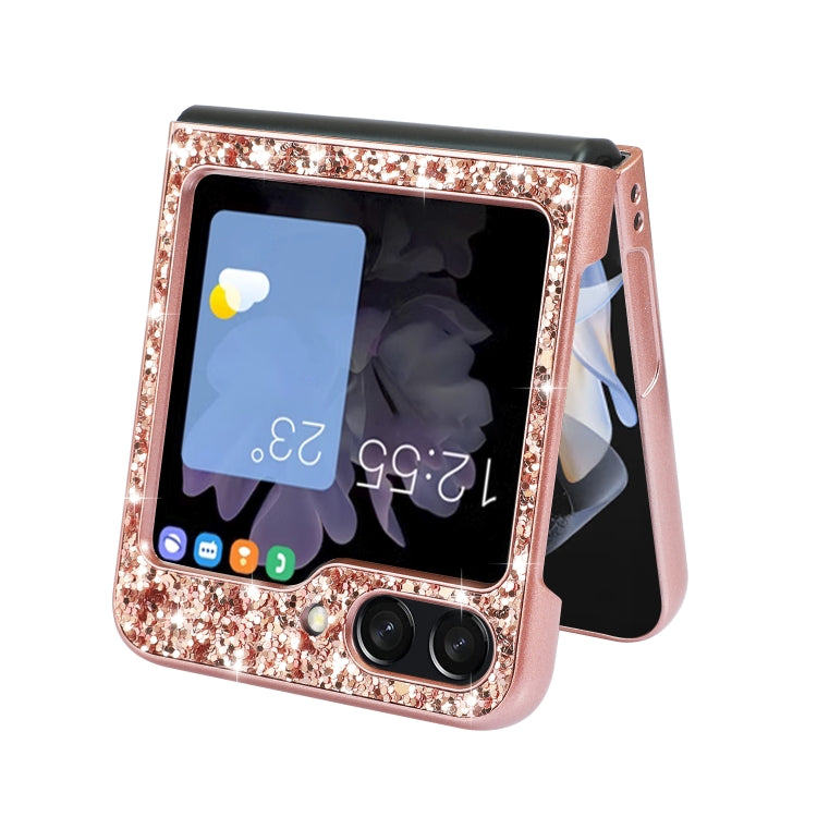 For Samsung Galaxy Z Flip6 / Flip7 FE Glitter Powder Shockproof TPU Phone Case