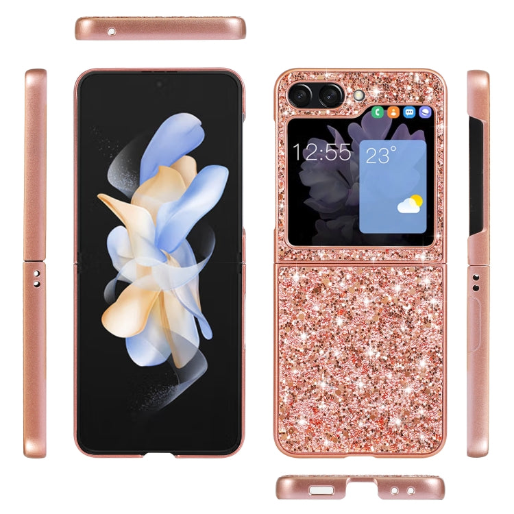 For Samsung Galaxy Z Flip6 / Flip7 FE Glitter Powder Shockproof TPU Phone Case