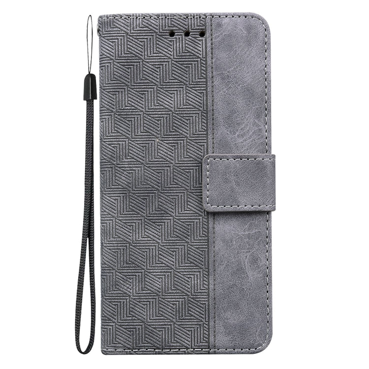 For Realme C53 / Narzo N53 Geometric Embossed Leather Phone Case