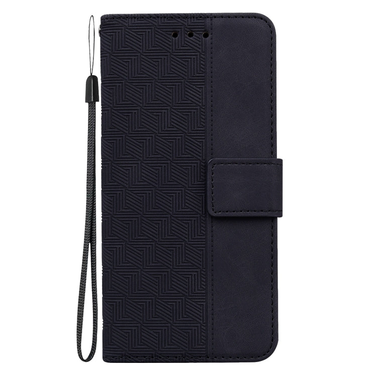 For Realme C53 / Narzo N53 Geometric Embossed Leather Phone Case