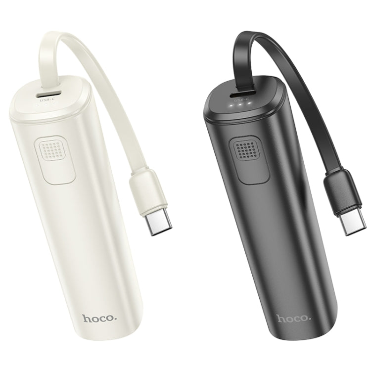 hoco J113 Energy-bar Power Bank with Type-C Cable Output 5000mAh