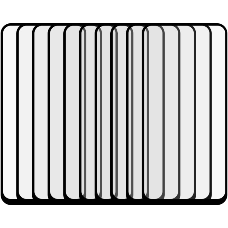 For Huawei Nova 7i 25 PCS Full Glue Full Screen Tempered Glass Film(Black)