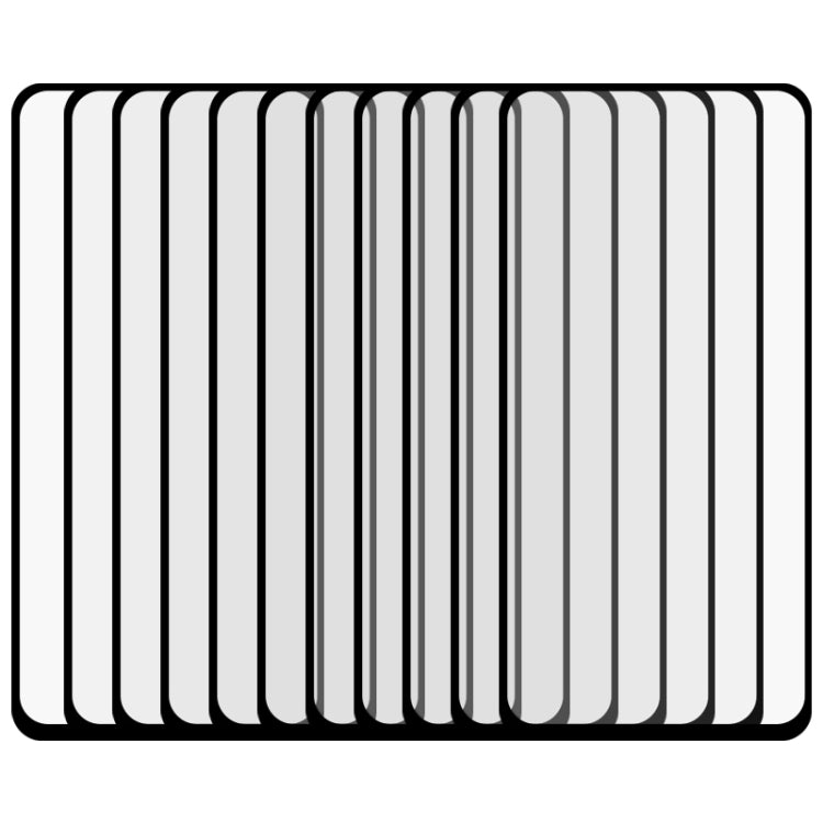 For Motorola Moto G Pro 25 PCS Full Glue Full Screen Tempered Glass Film(Black)