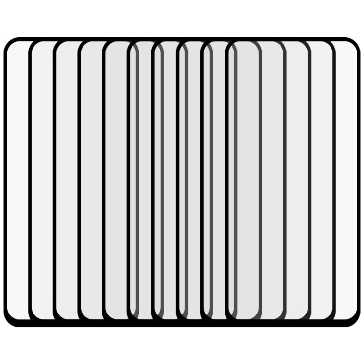 For Google Pixel 4a 25 PCS Full Glue Full Screen Tempered Glass Film(Black)