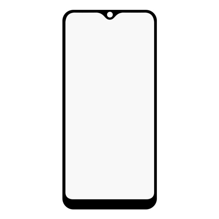 For Samsung Galaxy M01 25 PCS Full Glue Full Screen Tempered Glass Film(Black)