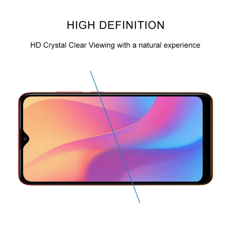 For Xiaomi Redmi 9A / 9A Sport / 9C / 9C NFC / Poco C31 / 9 Acitv 25 PCS Full Glue Full Screen Tempered Glass Film(Black)