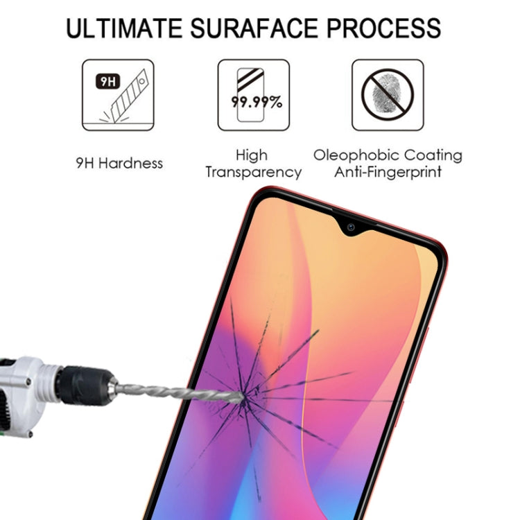 For Xiaomi Redmi 9A / 9A Sport / 9C / 9C NFC / Poco C31 / 9 Acitv 25 PCS Full Glue Full Screen Tempered Glass Film(Black)