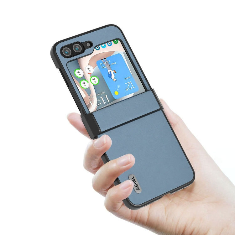 For Samsung Galaxy Z Flip6 / Flip7 FE ABEEL Haze Texture PU Phone Case