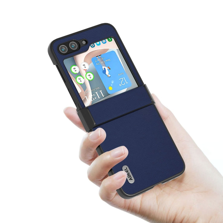 For Samsung Galaxy Z Flip6 / Flip7 FE ABEEL Haze Texture PU Phone Case