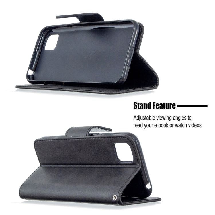 For Huawei Y5P / Honor 9S Retro Lambskin Texture Pure Color Horizontal Flip PU Leather Case with Holder & Card Slots & Wallet & Lanyard